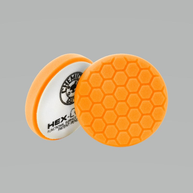 Chemical Guys Hex-Logic Self-Centered Medium-Heavy Cutting Pad – Orange – 4in Fashion