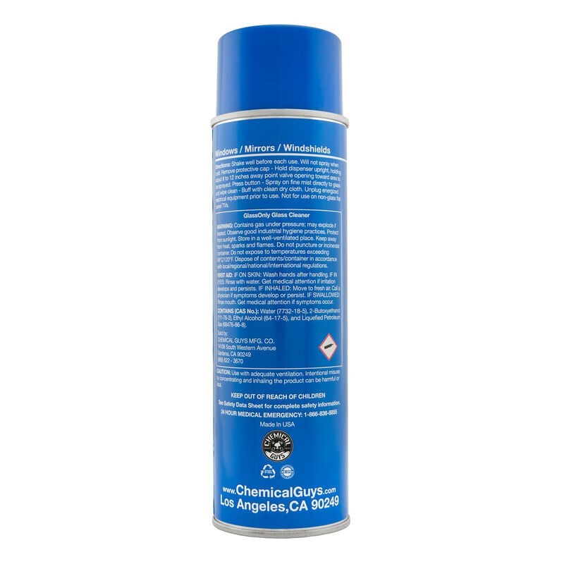Chemical Guys Glass Only Foaming Aerosol Glass Cleaner – 1 Can Online now