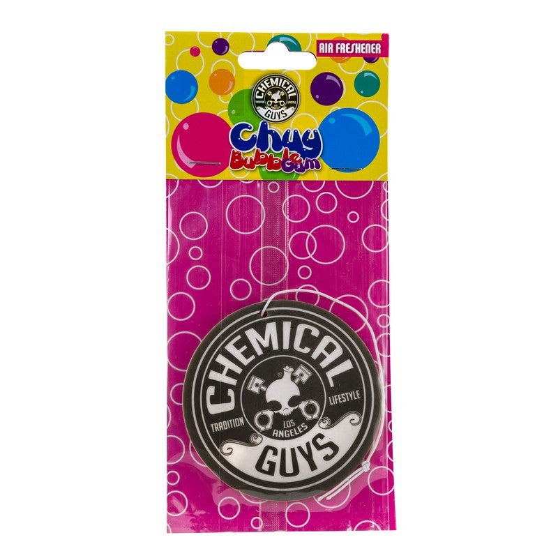 Chemical Guys Chuy Bubble Gum Premium Hanging Air Freshener & Odor Eliminator Fashion