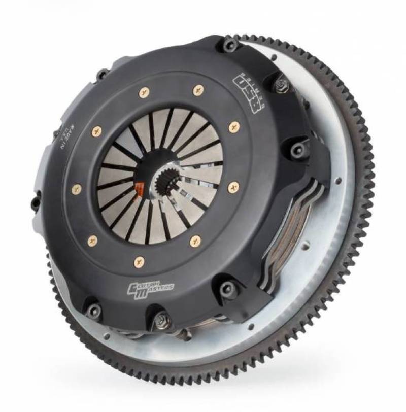 Clutch Masters 03-06 Nissan 350Z 3.5L FX850 Strapped Twin Disc Clutch Kit w/Aluminum Flywheel Fashion
