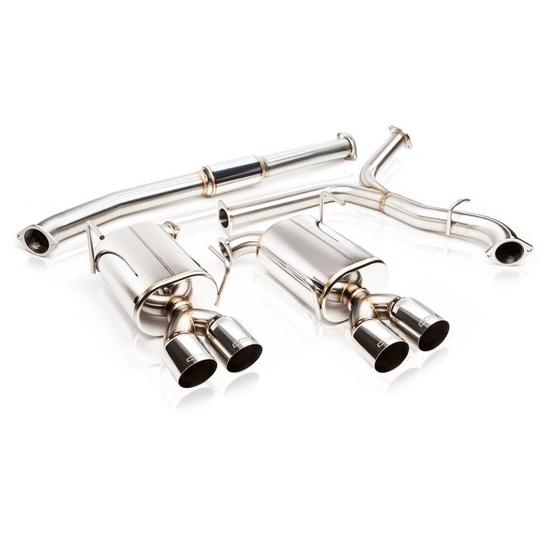 Cobb 11-14 Subaru STi (Sedan)/11-14 WRX (Sedan) Quad 3.5in Tips Cat-Back Exhaust Online Sale