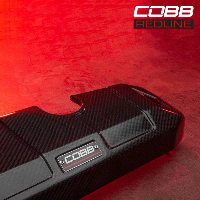 Cobb 17-20 Ford F-150 EcoBoost 3.5L/Raptor / 18-20 F-150 2.7L Redline Carbon Fiber Coolant Cover Fashion