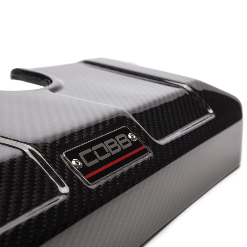 Cobb 17-20 Ford F-150 EcoBoost 3.5L/Raptor / 18-20 F-150 2.7L Redline Carbon Fiber Coolant Cover Fashion