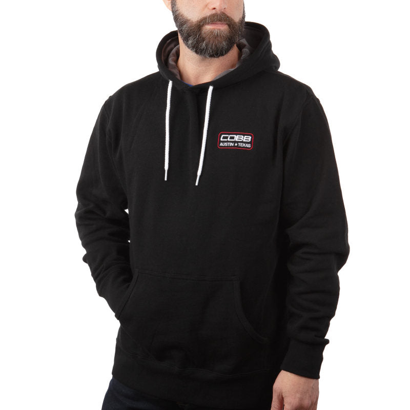 Cobb Black Pullover Hoodie – Size X-Large Supply